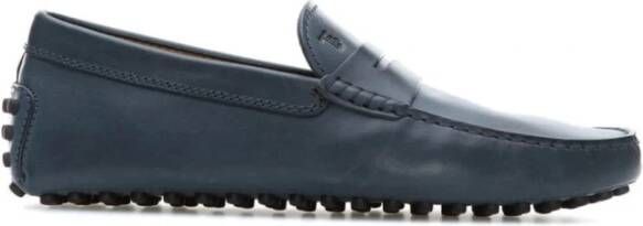 TOD'S Stijlvolle Loafers voor Mannen Blue Heren