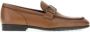 TOD'S Stijlvolle Loafers voor Mannen Brown Heren - Thumbnail 1