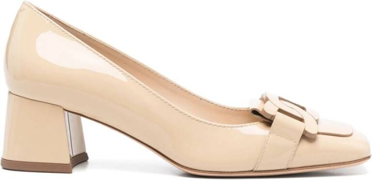 TOD'S Stijlvolle Pumps voor Vrouwen Beige Dames