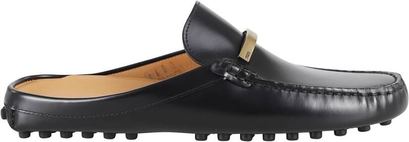 TOD'S Stijlvolle Sabot Schoenen Black Dames