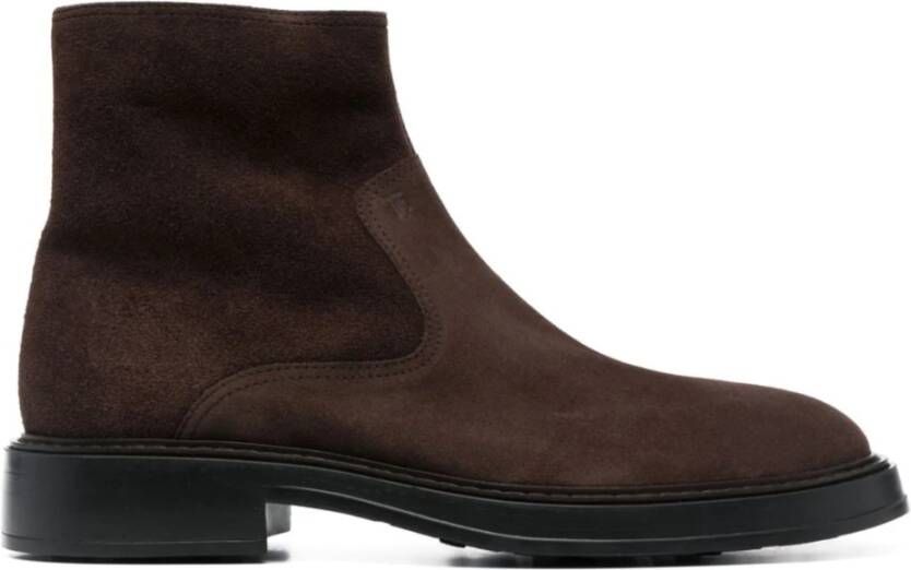 TOD'S Stijlvolle Schoenen voor elke gelegenheid Brown Heren