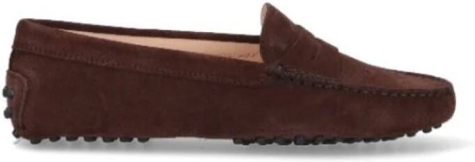 TOD'S Stijlvolle schoenen voor elke gelegenheid Brown Heren