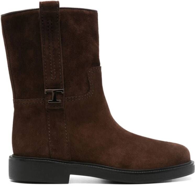 TOD'S Stijlvolle Schoenen voor Mannen en Vrouwen Brown Dames