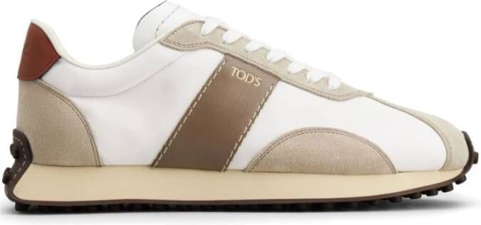 TOD'S Stijlvolle Schoenen voor Mannen en Vrouwen White Heren