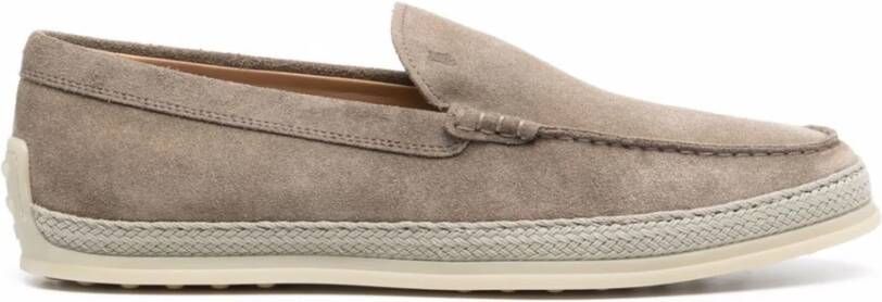 TOD'S Stijlvolle Schoenencollectie Gray Heren