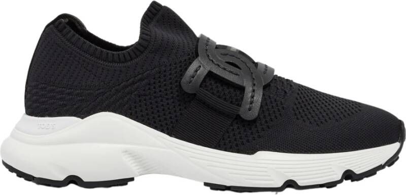 TOD'S Stijlvolle Sport Run Sneakers voor Vrouwen Black Dames