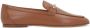 TOD'S Terracotta Bruin Leren Platte Schoenen Brown Dames - Thumbnail 1