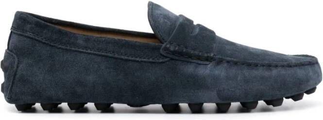 TOD'S Tijdloze Gommino Loafers Blue Heren