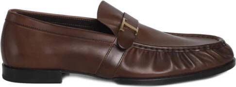 TOD'S Tijdloze herenslipper Brown Heren