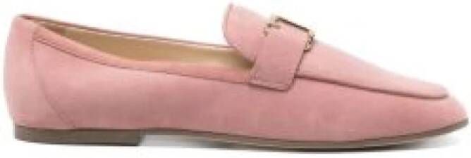 TOD'S Tijdloze Loafers Pink Dames