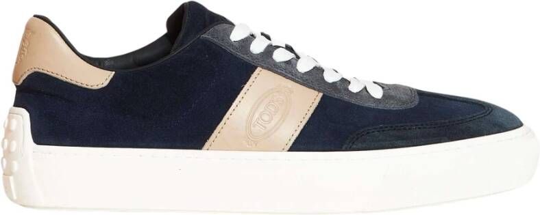 TOD'S Verhoog je sneaker game met stijlvolle en comfortabele Italiaanse sneakers Blauw Heren