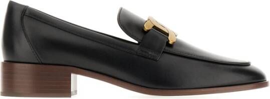 TOD'S Verhoog je stijl met loafers Black Dames