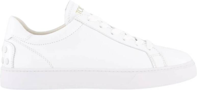 TOD'S Veterschoenen voor dames White Dames