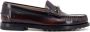 TOD'S Vintage Patent Leren Loafer met Metalen Detail Brown Dames - Thumbnail 1