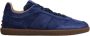 TOD'S Vintage Suède Sneakers met Rubberen Studs Blue Heren - Thumbnail 1