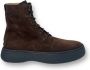 TOD'S Winter Gommino 09J Herenlaarzen Bruin Heren - Thumbnail 1