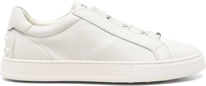 TOD'S Witte Elastische Sneakers White Heren