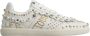 TOD'S Witte leren studded sneaker White Dames - Thumbnail 1