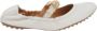 TOD'S Witte platte ballerina schoenen White Dames - Thumbnail 1