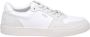 TOD'S Witte Sneakers Paneelontwerp Logo Print White Heren - Thumbnail 1