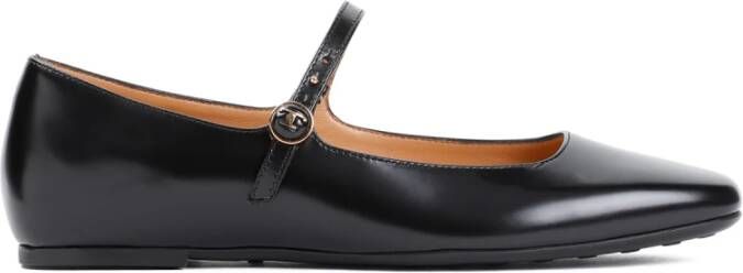 TOD'S Zwarte Ballerina's voor Vrouwen Black Dames