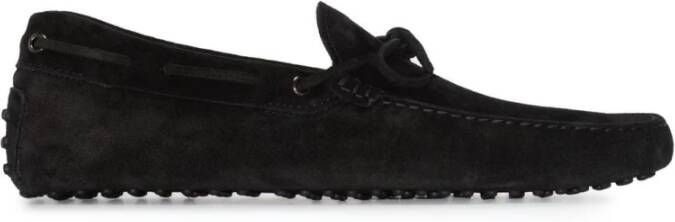 TOD'S Zwarte en grijze loafers voor heren Black Heren