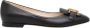 TOD'S Zwarte leren balletflats Black Dames - Thumbnail 1