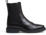 TOD'S Zwarte Leren Chelsea Enkellaarzen Black Dames - Thumbnail 1