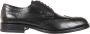 TOD'S Zwarte leren Derby schoenen met iconische zool Black Heren - Thumbnail 1