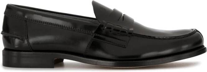 TOD'S Zwarte Leren Kalfsleren Enkellaarzen Black Heren