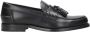 TOD'S Zwarte Leren Kwast Sandalen Black Heren - Thumbnail 1