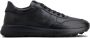 TOD'S Zwarte Leren Lage Sneakers Black Heren - Thumbnail 1