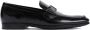 TOD'S Zwarte Leren Loafers Stijlvolle Instappers Black Heren - Thumbnail 1