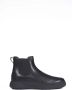 TOD'S Zwarte Leren Platte Schoenen Black Heren - Thumbnail 1