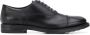 TOD'S Zwarte Leren Veterschoenen Met Platte Zool Black Heren - Thumbnail 1