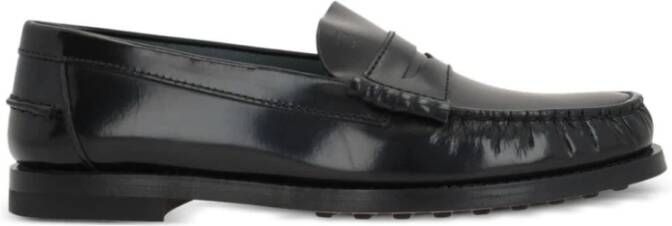 TOD'S Zwarte Loafers voor Heren Black Dames