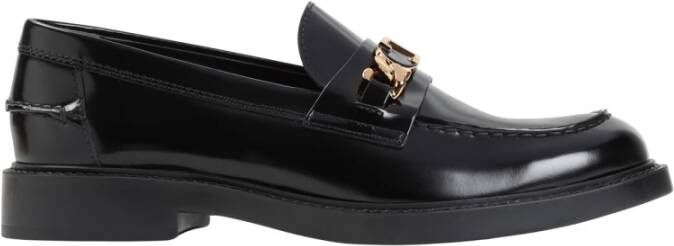 TOD'S Zwarte Loafers voor Mannen Black Dames