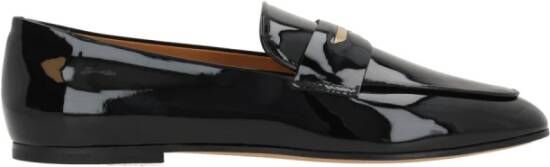 TOD'S Zwarte Penny Loafer Schoenen Black Dames