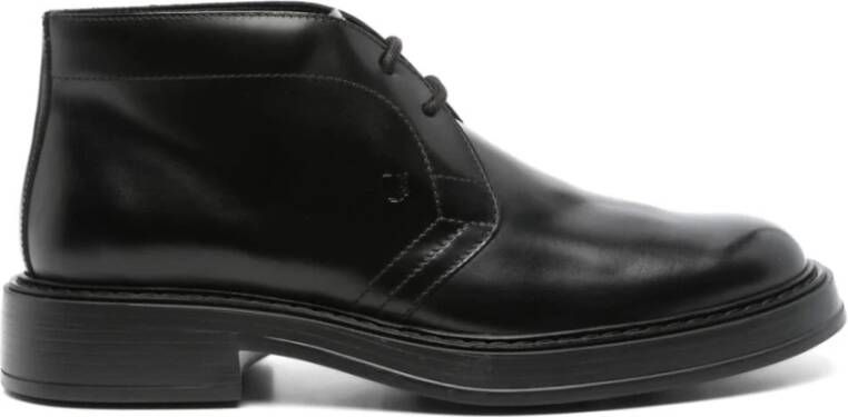 TOD'S Zwarte platte schoenen Black Heren