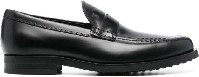 TOD'S Zwarte sandalen voor mannen Black Heren