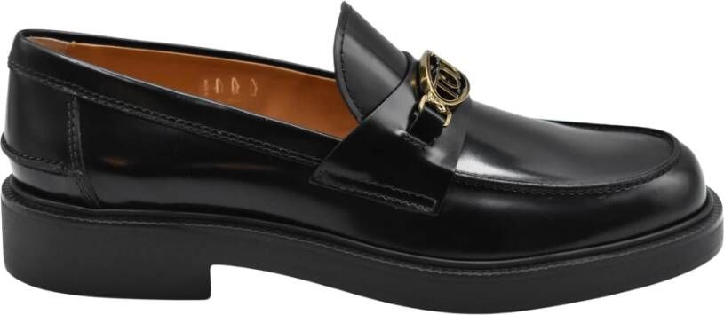 TOD'S Zwarte Veterschoenen voor Dames Black Dames