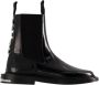 Toga Pulla Leather boots Black Dames - Thumbnail 1