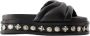 Toga Pulla Leather flats Black Dames - Thumbnail 1