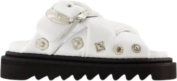 Toga Pulla Sliders White Dames