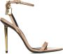 Tom Ford Beige Puntige Neus Spike Hak Sandalen Beige Dames - Thumbnail 1