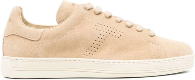 Tom Ford Beige Sneakers voor Mannen Beige Heren