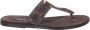 Tom Ford Blauwe Leren Sandalen T-bar Tie-dye Brown Heren - Thumbnail 1