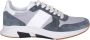 Tom Ford Blauwe Sneakers Ronde Neus Logo Print Rubber Blue Heren - Thumbnail 1