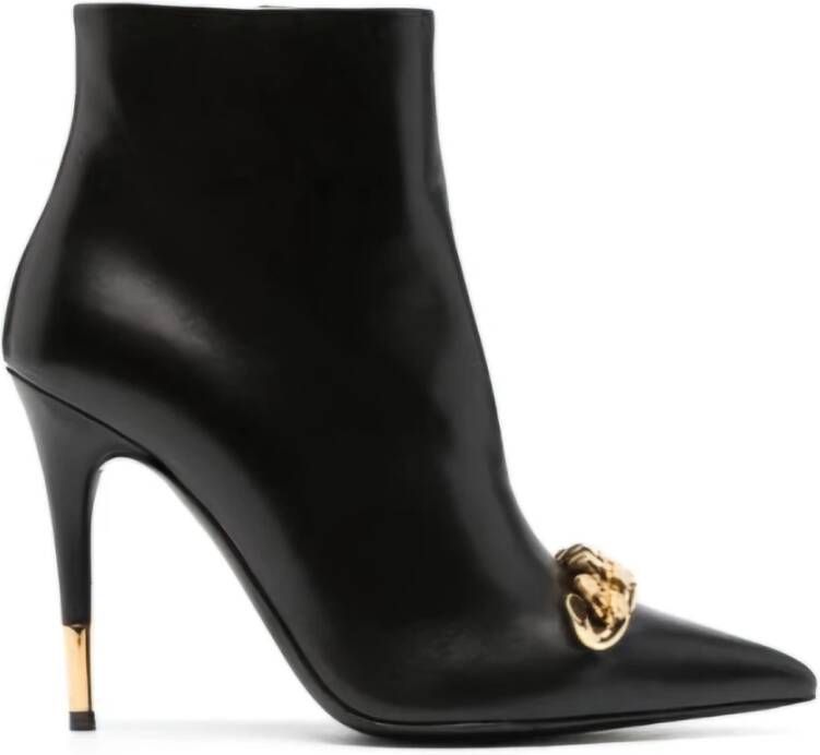 Tom Ford Elegante Leren Laarzen Black Dames