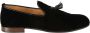 Tom Ford Fluwelen Mocassin Schoenen Black Heren - Thumbnail 1